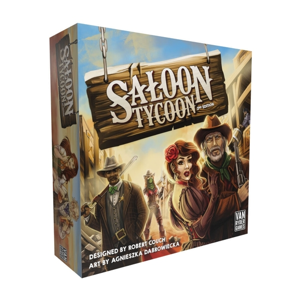 Saloon Tycoon 2nd Edition Board Game | Strategy Board Games 1 Saloon Tycoon 2nd Edition Board Game | Strategy Board Games