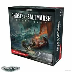 Dungeons & Dragons: Ghosts of Saltmarsh Adventure System Board Game Expansion (Premium Edition) | Board Game Expansions
