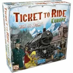 Ticket To Ride Europe Board Game | Party & Family Board Games