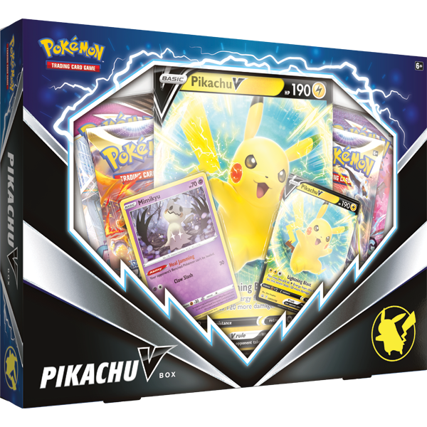 Pokemon TCG: Pikachu V Box | Pokemon Trading Cards 1 Pokemon TCG: Pikachu V Box | Pokemon Trading Cards