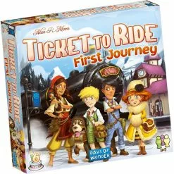 Ticket To Ride: First Journey Europe Edition (Nordic) Board Game | Party & Family Board Games