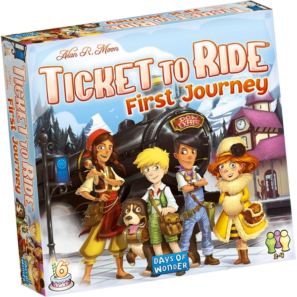 Ticket To Ride: First Journey Europe Edition (Nordic) Board Game | Party & Family Board Games 1 Ticket To Ride: First Journey Europe Edition (Nordic) Board Game | Party & Family Board Games