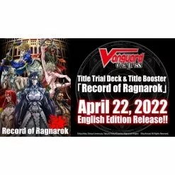CardFight Vanguard OverDress TCG - Record of Ragnarok Booster Box (16 Packs) | Cardfight Vanguard Trading Cards
