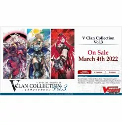 CardFight Vanguard OverDress TCG: V Clan Collection Vol.3 Booster Box (16 Packs) | Trading Cards