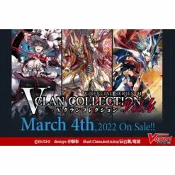 CardFight Vanguard OverDress TCG: V Clan Collection Vol.4 Booster Box (16 Packs) | Cardfight Vanguard Trading Cards