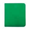 Vivid 12-Pocket Zippered PRO-Binder - Green | Card Game Accessories