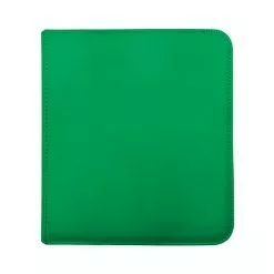 Vivid 12-Pocket Zippered PRO-Binder - Green | Card Game Accessories