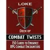 Loke's Deck of Combat Twists Card Game | Strategy Card Games