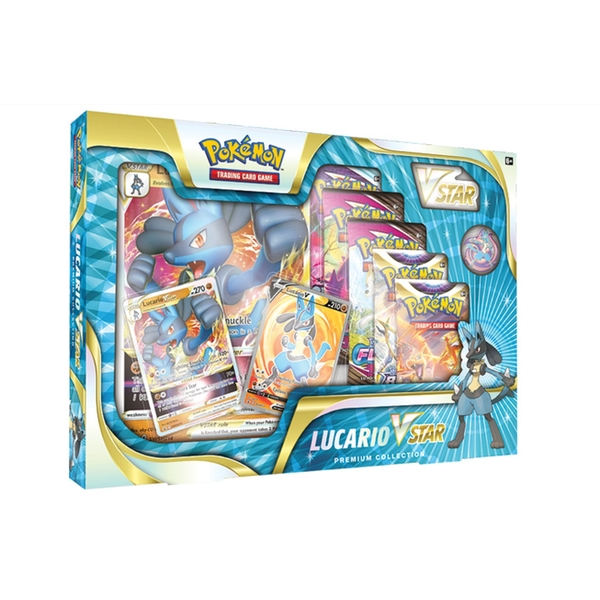 Pokemon TCG: Lucario VSTAR Premium Collection | Pokemon Trading Cards 1 Pokemon TCG: Lucario VSTAR Premium Collection | Pokemon Trading Cards