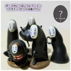 Spirited Away Mini Figures No-Face 5 - 8 cm Display (6) | Miniature Board Games