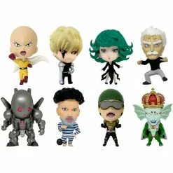 One Punch Man 16d Collectible Figure Collection PVC Figures 8-Pack Vol. 2 6 cm | Miniature Board Games