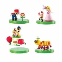 Super Mario Buildable Figures Mystery Pack Display (12) | Miniature Board Games