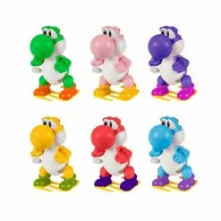 Super Mario Wind Up Figures Mystery Pack Display Yoshi (12) | Miniature Board Games