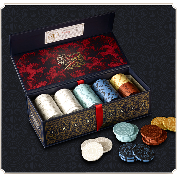 Iron Clays Retail Edition Gaming Counters | Board Game Accessories 1 Iron Clays Retail Edition Gaming Counters | Board Game Accessories