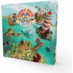 Pebble Rock Delivery Service Board Game | Strategy Board Games