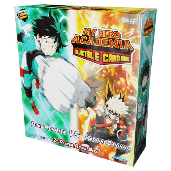 My Hero Academia Collectible Card Game - Izuku Midoriya vs. Katsuki Bakugo 2-Play Rival Decks | Strategy Card Games 1 My Hero Academia Collectible Card Game - Izuku Midoriya vs. Katsuki Bakugo 2-Play Rival Decks | Strategy Card Games
