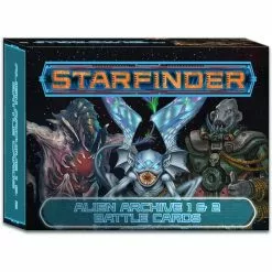 Starfinder Alien Archive 1 & 2 Battle Cards | Strategy Card Games