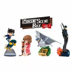 Case Closed Petitrama Series Trading Figure 8 cm Secret Scene Box Vol. 1 Assortment (4) | Miniature Board Games