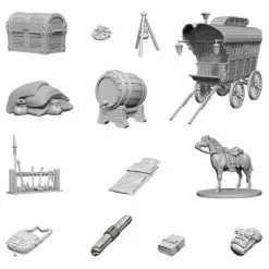 Adventurer's Campsite: D&D Nolzur's Marvelous Unpainted Miniature (W4) | Board Game Expansions