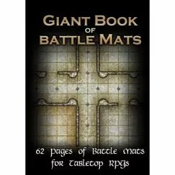 The Giant Book of Battle Mats For Tabletop RPGs | Board Game Accessories