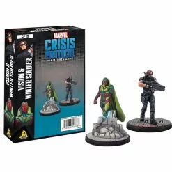 Marvel Crisis Protocol: Vision and Winter Soldier | Miniature Board Games