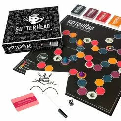 Gutterhead - The Fiendishly Filthy Drawing Game | Party & Family Board Games -Board & Card Games Sales Store 708842