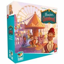 Monsieur Carrousel Board Game | Strategy Board Games