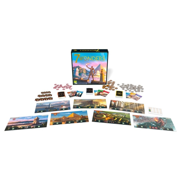 7 Wonders (2nd Edition) Board Game | Strategy Board Games 3 7 Wonders (2nd Edition) Board Game | Strategy Board Games - Image 3
