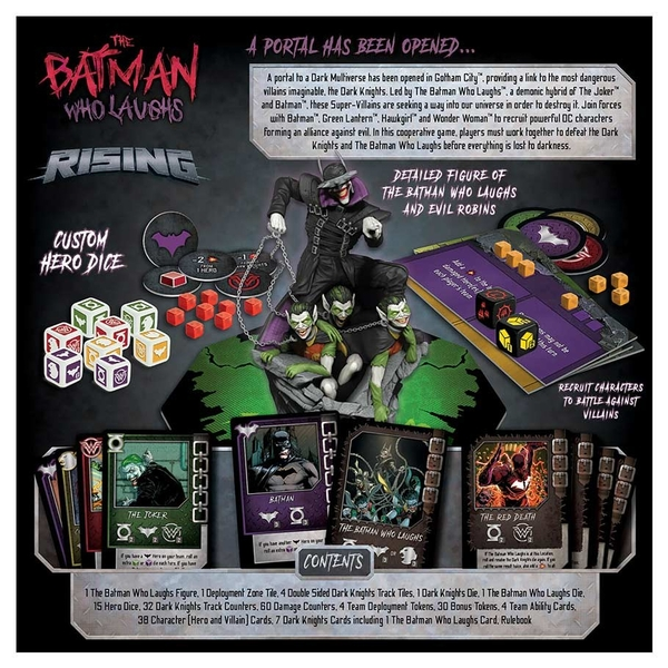 The Batman Who Laughs Rising Board Game | Strategy Board Games 2 The Batman Who Laughs Rising Board Game | Strategy Board Games - Image 2
