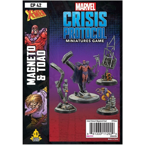 Marvel Crisis Protocol Miniatures Game - Magneto and Toad | Miniature Board Games 1 Marvel Crisis Protocol Miniatures Game - Magneto and Toad | Miniature Board Games