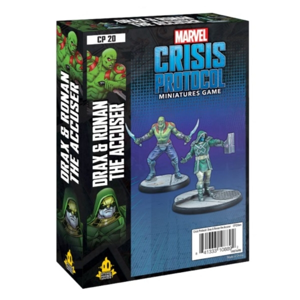 Marvel Crisis Protocol: Drax and Ronan the Accuser | Miniature Board Games 1 Marvel Crisis Protocol: Drax and Ronan the Accuser | Miniature Board Games