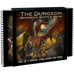 The Dungeon Books Of Battle Mats | Board Games