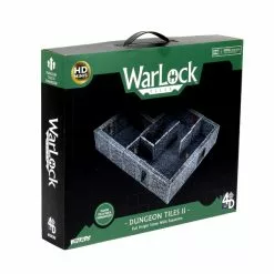WarLock Tiles - Dungeon Tiles II: Full Height Stone Walls Expansion | Board Game Expansions