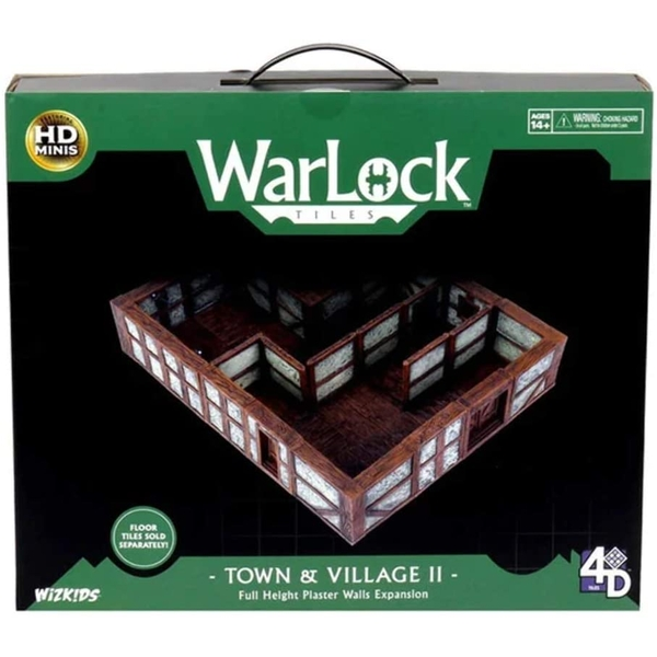 WarLock Tiles - Town & Village II: Full Height Plaster Walls Expansion | Board Game Expansions 1 WarLock Tiles - Town & Village II: Full Height Plaster Walls Expansion | Board Game Expansions
