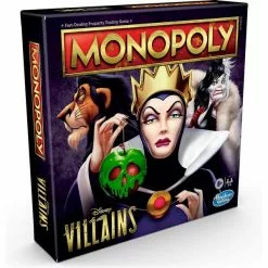 Disney Villains Monopoly Board Game | Classic Board Games
