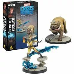 Marvel Crisis Protocol: Crystal & Lockjaw | Miniature Board Games