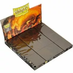 Dragon Shield Clear Sideloading 24-Pocket Pages - 50 Pages | Card Game Accessories
