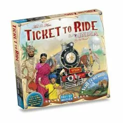 Ticket To Ride India + Switzerland Board Game | Party & Family Board Games