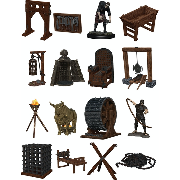 WarLock Tiles: Accessory - Torture Chamber | Miniature Board Games 1 WarLock Tiles: Accessory - Torture Chamber | Miniature Board Games