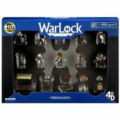 WarLock Tiles: Accessory - Merchants | Miniature Board Games