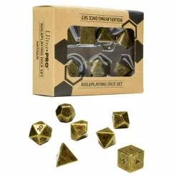 Ultra Pro Heavy Metal 7 RPG Set Dice Set | Dice Games