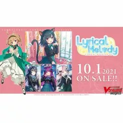 CardFight Vanguard OverDress TCG - Lyrical Booster Box 01: Lyrical Melody (16 Packs) | Cardfight Vanguard Trading Cards