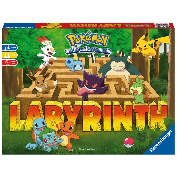 Pokemon Labyrinth Family Board Game | Party & Family Board Games 2 Pokemon Labyrinth Family Board Game | Party & Family Board Games - Image 2