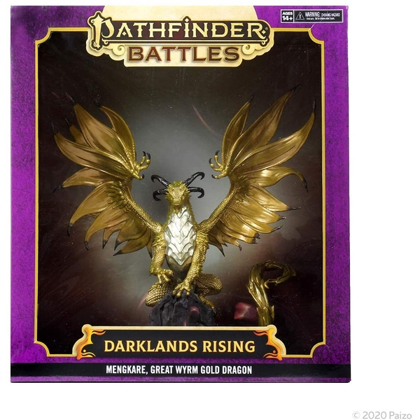 Pathfinder Battles Darklands Rising: Mengkare, Great Wyrm Premium Set | Miniature Board Games 1 Pathfinder Battles Darklands Rising: Mengkare, Great Wyrm Premium Set | Miniature Board Games