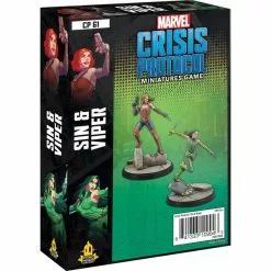 Marvel Crisis Protocol: Sin and Viper Character Pack | Miniature Board Games