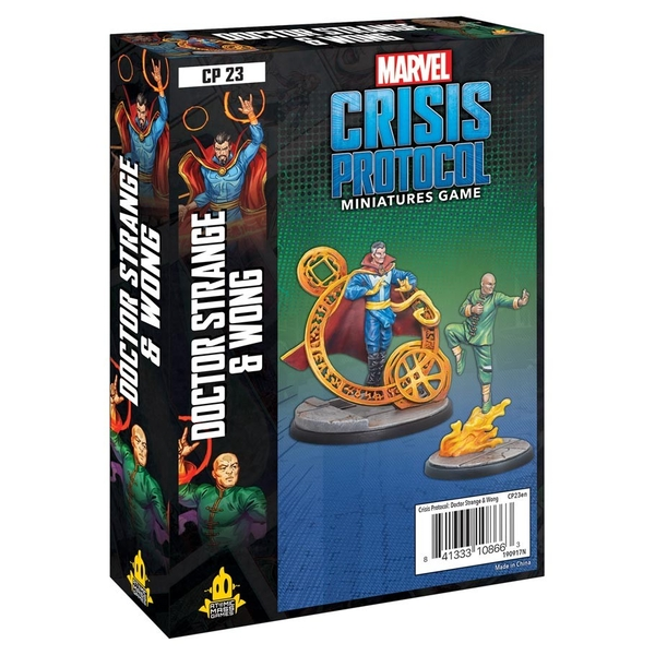 Marvel Crisis Protocol: Dr. Strange and Wong Character Pack | Miniature Board Games 1 Marvel Crisis Protocol: Dr. Strange and Wong Character Pack | Miniature Board Games