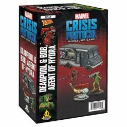 Marvel Crisis Protocol: Deadpool and Taco Truck Character | Miniature Board Games