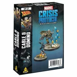 Cable and Domino: Marvel Crisis Protocol Miniatures Game | Miniature Board Games