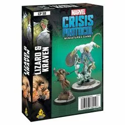 Marvel Crisis Protocol: Lizard and Kraven | Miniature Board Games