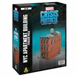 Marvel Crisis Protocol Miniatures Game: NYC Apartment Building Terrain Expansion | Miniature Board Games